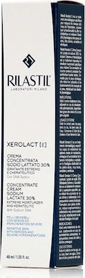 Rilastil Xerolact E Cream Concentrate Cream Sodium Lactate 30% 40ml