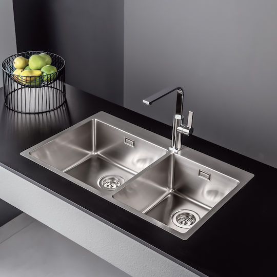 Fortinox Squadro 29285 Ένθετος Αριστερός Inox Σατινέ Μ86xΠ50.5cm Ασημί Fortinox Squadro 29285 Ένθετος Αριστερός Inox Σατινέ Μ86xΠ50.5cm Ασημί