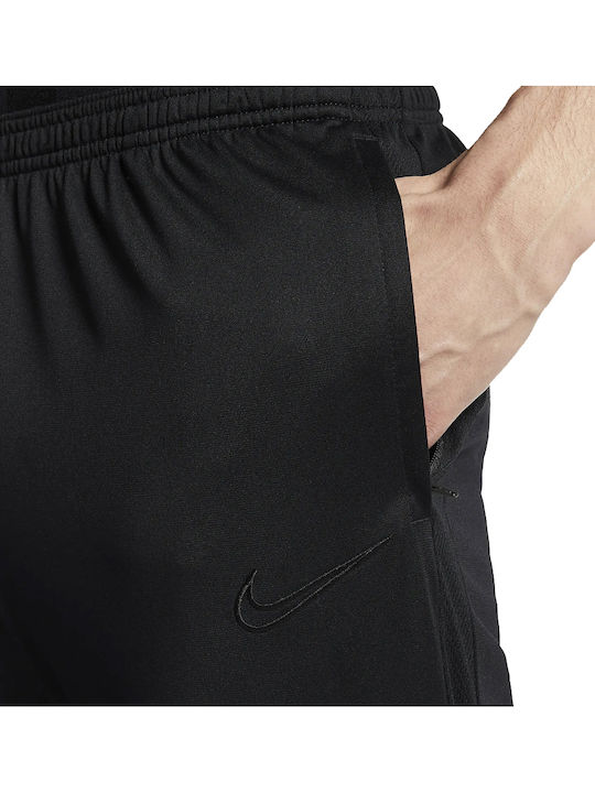 Academy Football Sweatpants Dri-Fit Glossy without Elastic Black