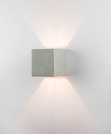 Zambelis Lights Осветително тяло За стена Сив 11.5x11.5x11.5см.