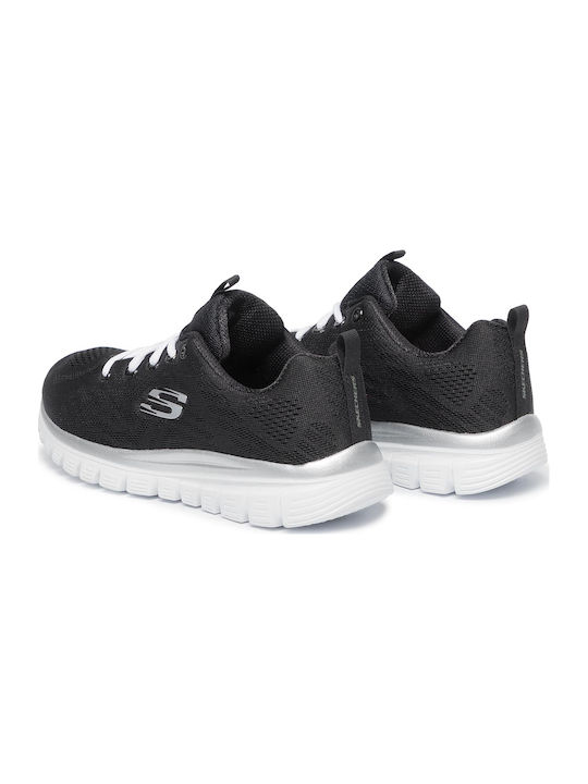 Engineered Mesh Lace-up Sport Shoes Crossfit Black