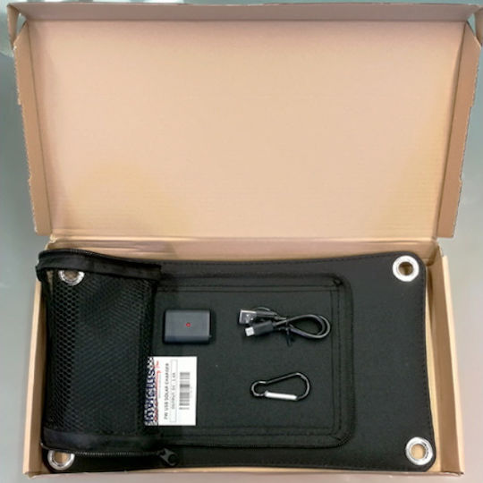 Invictus Invictus Αναδιπλούμενο Ηλιακό Panel Φορτιστής 7W με USB Output (Φορητών Συσκευών) (SRUSB-7)