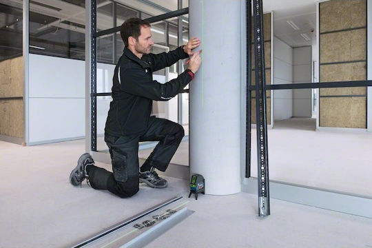 Bosch GCL 2-15 G Professional Self-leveling Linear Laser Level Green Beam 1.5V with Working Range 15m