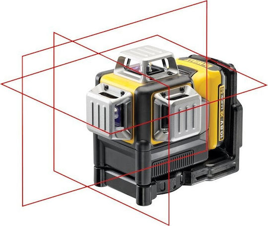 Dewalt DCE089D1R Αυτορυθμιζόμενο Γραμμικό Αλφάδι Laser Κόκκινης Δέσμης 10.8V με Εύρος Εργασίας 15m