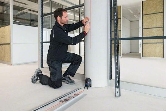 Bosch GCL 2-15 Αυτορυθμιζόμενο Γραμμικό Αλφάδι Laser Κόκκινης Δέσμης 1.5V με Εύρος Εργασίας 15m