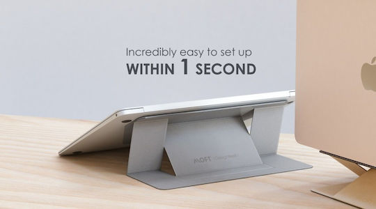 Allocacoc Moft Βάση για Laptop έως 15.6" Silver