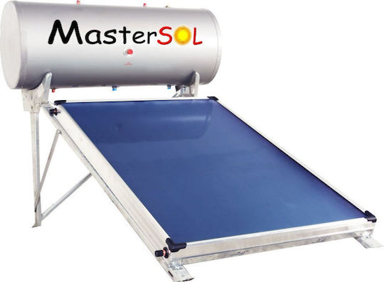 MasterSOL LP Încălzitor solar de apă 160 litri Sticlă Energie Triplă cu colector de 2 metri pătrați Încălzitoare solare de apă