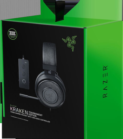 Razer Kraken Tournament Edition Over Ear Gaming Headset με σύνδεση 3.5mm / USB