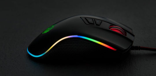Zeroground MS-3000G RGB Soriin Gaming Ποντίκι Μαύρο