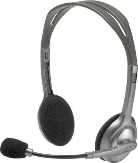 Logitech H111 On Ear Multimedia Ακουστικά με μικροφωνο και σύνδεση 3.5mm Jack
