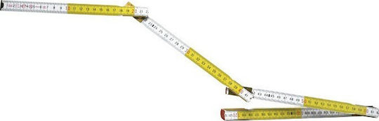 Stanley 0-35-458 Wooden Folding Ruler 2m