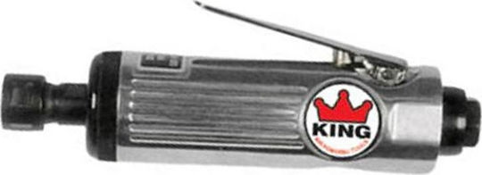 King 90119 Pneumatische Schleifmaschine mit Spannfutter 6mm