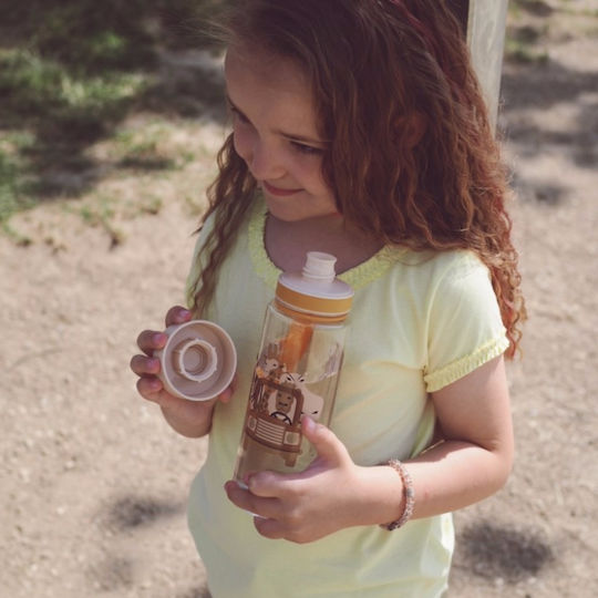 Equa Kids Plastic Non Spill Water Bottle 600ml