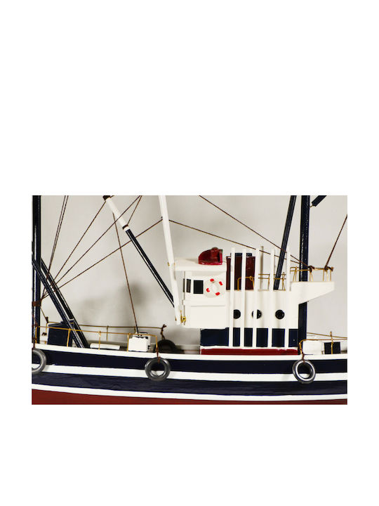 Fishboat Christmas Boat Wooden 45x40cm