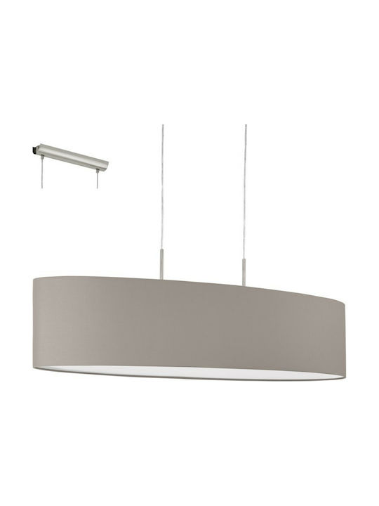 Eglo Pasteri Pendant Light Suspension Rail for Socket E27 Gray