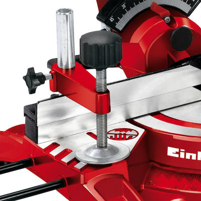 Einhell TC-SM 2131 Dual Φαλτσοπρίονο Συρόμενο με Ισχύ 1800W, Οδηγό Laser & Δίσκο Κοπής Διαμέτρου 210mm