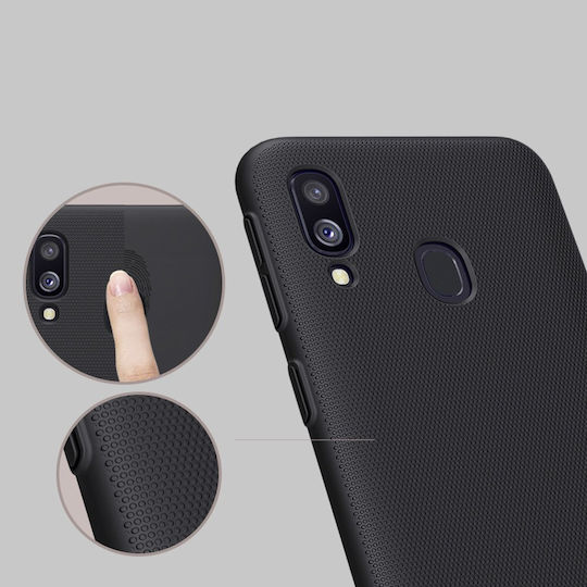 Nillkin Super Frosted Back Cover Plastic Negru Galaxy A40