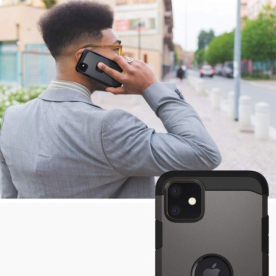 Spigen Tough Armor Plastic Back Cover Durable Gray (iPhone 11)