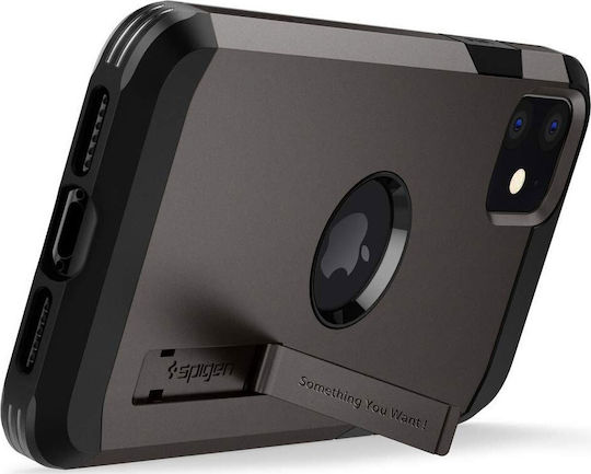 Spigen Tough Armor Plastic Back Cover Durable Gray (iPhone 11)