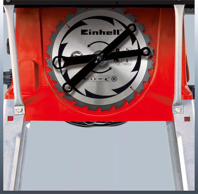 Einhell TC-TS 2025 U Banc de tăiere cu Putere 1800W, Disc de tăiere cu Diametru 250mm & Viteză de tăiere 5000rpm