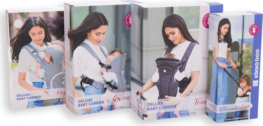 Kikka Boo Classic Carrier Hoody Beige with Maximum Weight 15kg