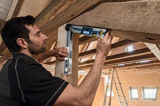 Bosch GAM 220 MF Digital Winkelmesser Für Werkstatt / Automechaniker Länge 40cm mit Winkelmesser und Wasserwaage