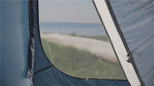Outwell Earth 2 Σκηνή Camping Τούνελ Ορειβασίας Μπλε με Διπλό Πανί 4 Εποχών για 2 Άτομα Αδιάβροχη 3000mm 310x150x110εκ.