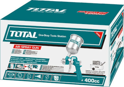 Total TAT10401 Floating Tumbler Air Spray Paint Gun 1.5mm