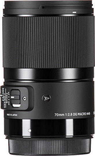 Sigma Full Frame Φωτογραφικός Φακός 70mm f/2.8 DG Macro Art Standard / Macro για Leica L Mount Μαύρος