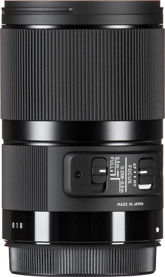 Sigma Full Frame Φωτογραφικός Φακός 70mm f/2.8 DG Macro Art Standard / Macro για Leica L Mount Μαύρος