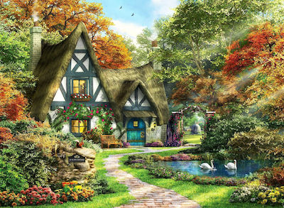 The Autumn Cottage Puzzle 2D 2000 Stücke