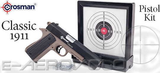 Crosman Αεροβόλο Πιστόλι Ελατηρίου Classic 1911 Pistol Kit 4.5mm