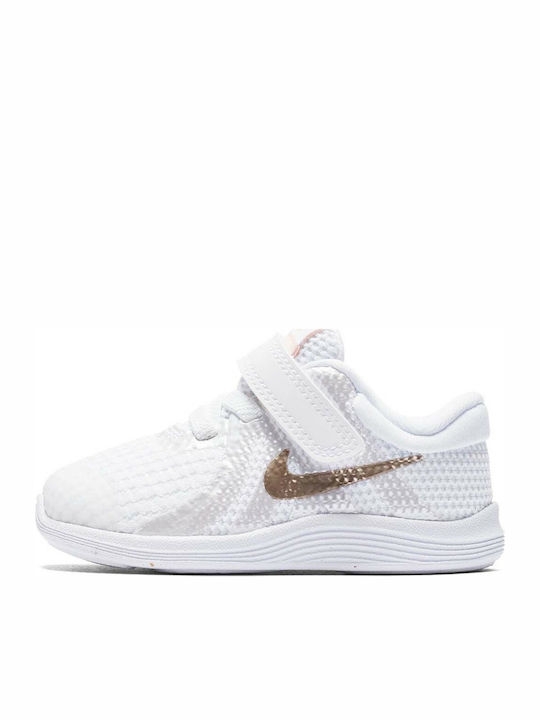 Nike Revolution 4 Kids Running Shoes White