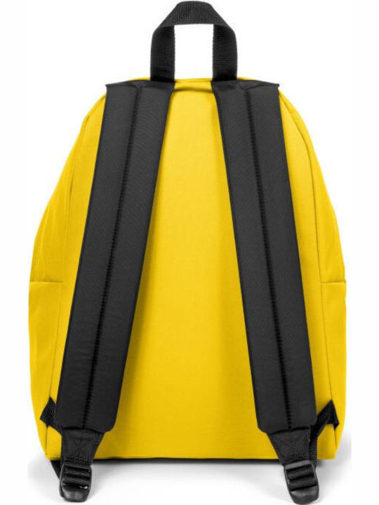 Eastpak Padded Pak'r Rising Yellow Σχολική Τσάντα Πλάτης Γυμνασίου - Λυκείου σε Κίτρινο χρώμα 24lt