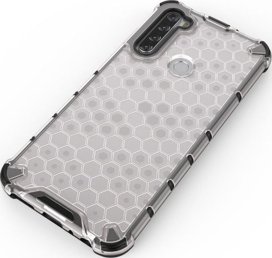 Hurtel Honeycomb Back Cover Πλαστικό Διάφανο (Redmi Note 8T)