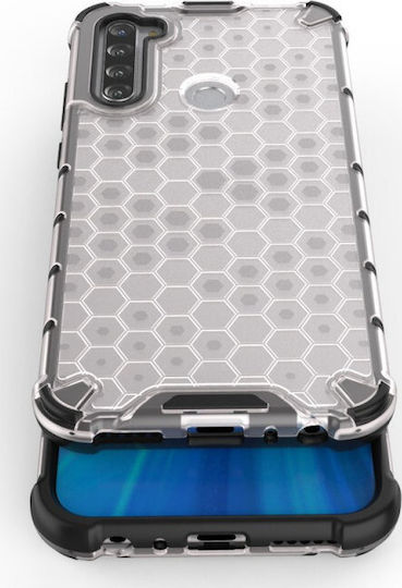 Hurtel Honeycomb Back Cover Πλαστικό Διάφανο (Redmi Note 8T)