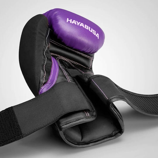 Hayabusa T3 Boxhandschuhe aus Kunstleder Lila