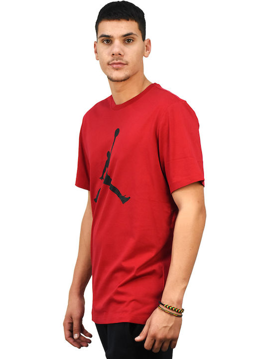 Jumpman Crew Αθλητικό T-shirt Κόκκινο