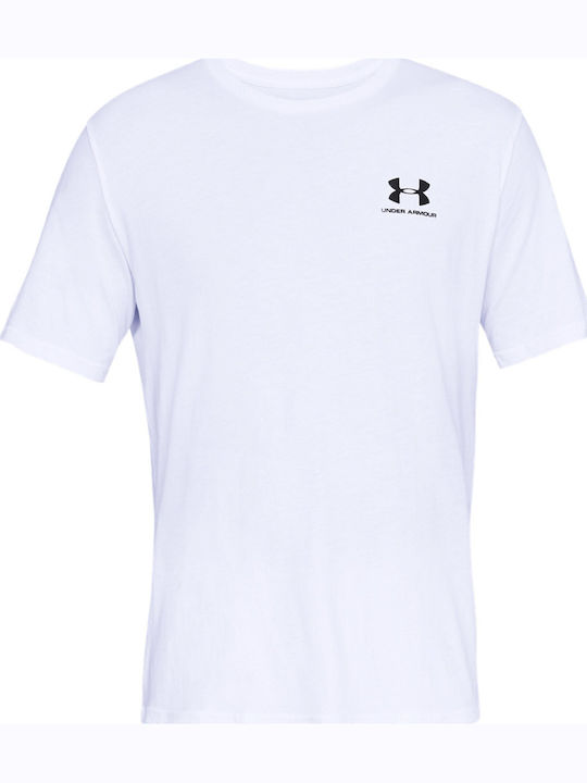 Under Armour Αθλητικό T-shirt Λευκό
