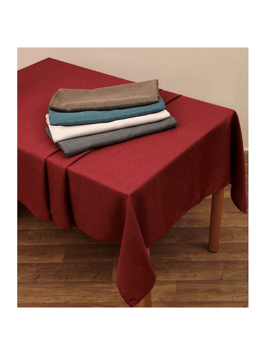 Viopros Tablecloth Easy Half Panama Bordeaux 145x240cm