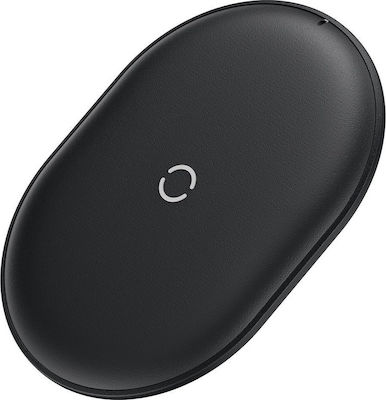 Baseus Încărcător Wireless (Qi Pad) 15W Negruς (Cobble)