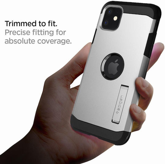 Spigen Tough Armor Umschlag Rückseite Kunststoff Silber (iPhone 11) 076CS27191