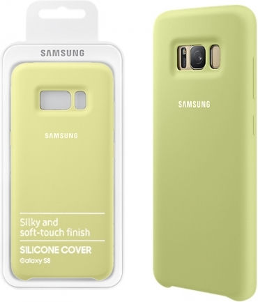 Samsung S8 G950 Coperta din spate Silicon Verde (Galaxy S8)