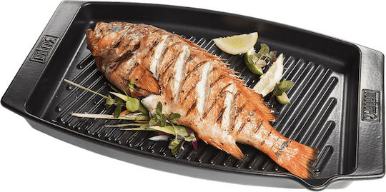 Weber Placă de copt cu Suprafață din Ceramică Cositorit 47x28cm