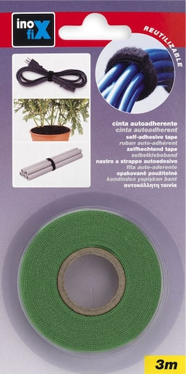 Inofix Green Αυτοκόλλητη Ταινία Χριτς Χρατς Πράσινη 3mx9mm