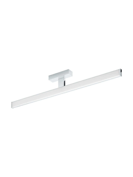 Eglo Pandella1 Modern Wall Lamp with Integrated LED and Natural White Light Silver Width 78cm