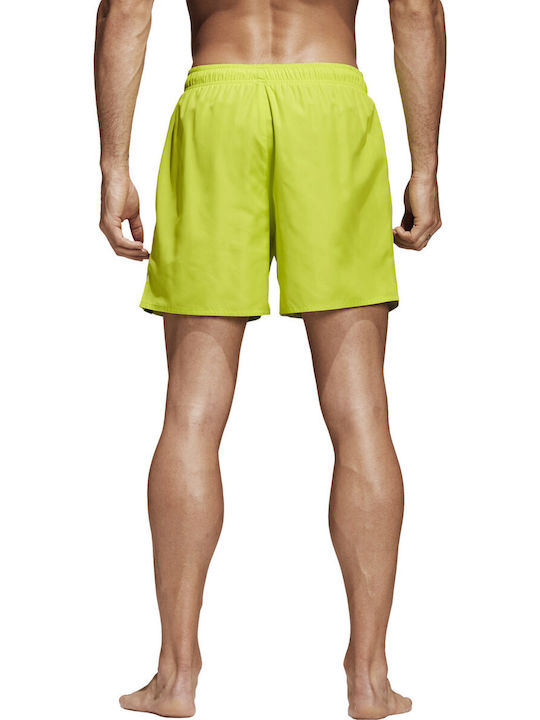 adidas Performance Solid Ανδρικό Μαγιό Σορτς Solar Yellow