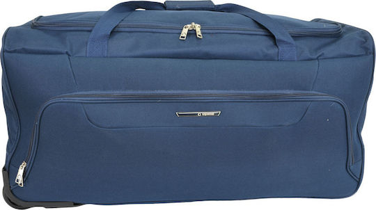 Diplomat Sack Voyage 89lt Blue with Wheels Fabric L73xW35xH35cm