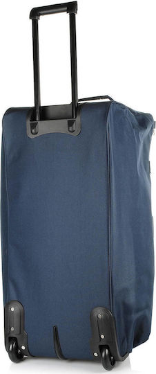 Diplomat Sack Voyage 89lt Blue with Wheels Fabric L73xW35xH35cm