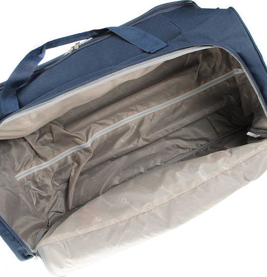 Diplomat Sack Voyage 89lt Blue with Wheels Fabric L73xW35xH35cm